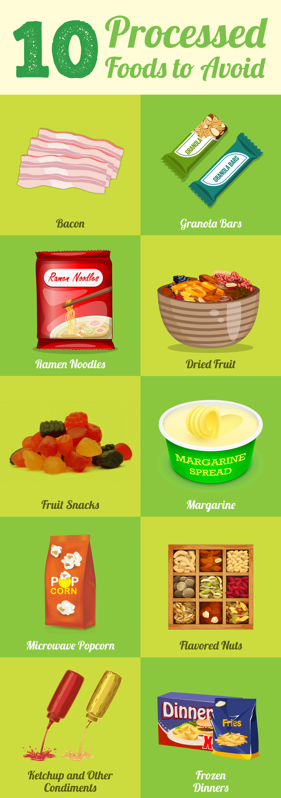 10 Processed Foods to Avoid
