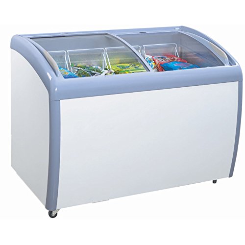 Atosa MMF9109 (2) Glass Sliding Lid Chest Freezer | 9.2 Cu. Ft.