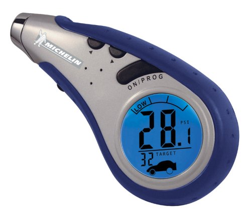 Michelin MN-12279 Digital Programmable Tire Gauge with Light