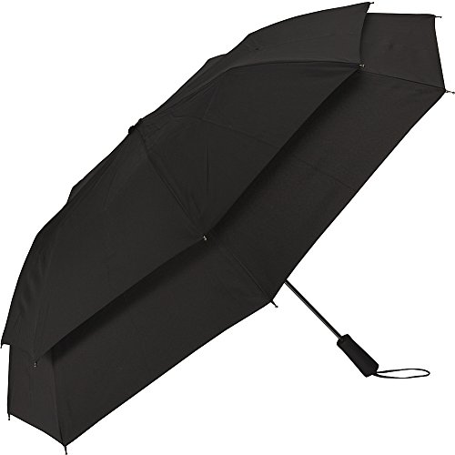 Samsonite Windguard Auto Open Umbrella, Black, One Size