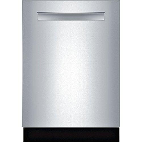 SHP865WD5N 24 500 Series Built-In Pocket Handle Dishwasher with 16 Place Settings 5 Cycles 5 Options 44 dBA Noise Level Flexible 3rd Rack RackMatic and Aquastop in Stainless Steel