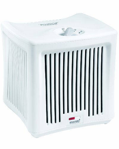 Hamilton Beach TrueAir Room Air Freshener Odor Eliminator with 3 Carbon Filters + Green Mountain Scent Cartridge for Common Household-Tobacco, Pet, Bathroom & Trash, White (04532GM)