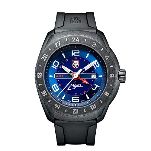Luminox Outdoor Black Mens Watch XCOR Aerospace (XU.5023/5020 Series) - 200 M Water Resistant Day-and-Date Indication Ultra Light Carbon Case