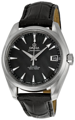 Omega Men's 231.13.39.21.06.001 Black Dial Seamaster Aqua Terra Watch