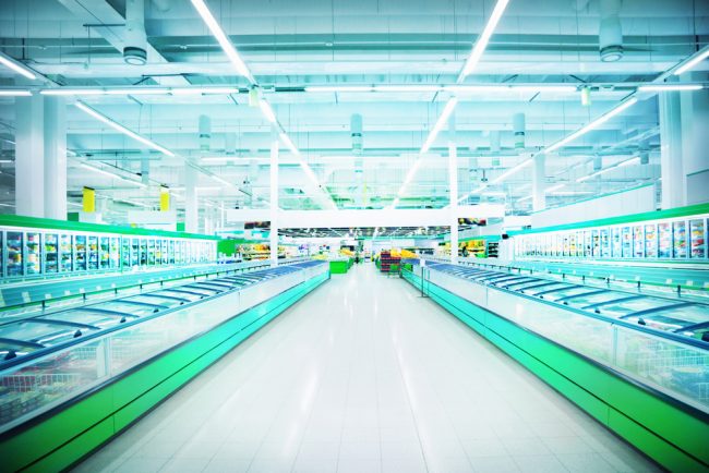 best chest freezer - supermarket