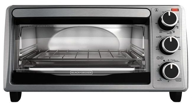 best toaster oven review - Black & Decker TO1303SB 4-Slice Toaster Oven