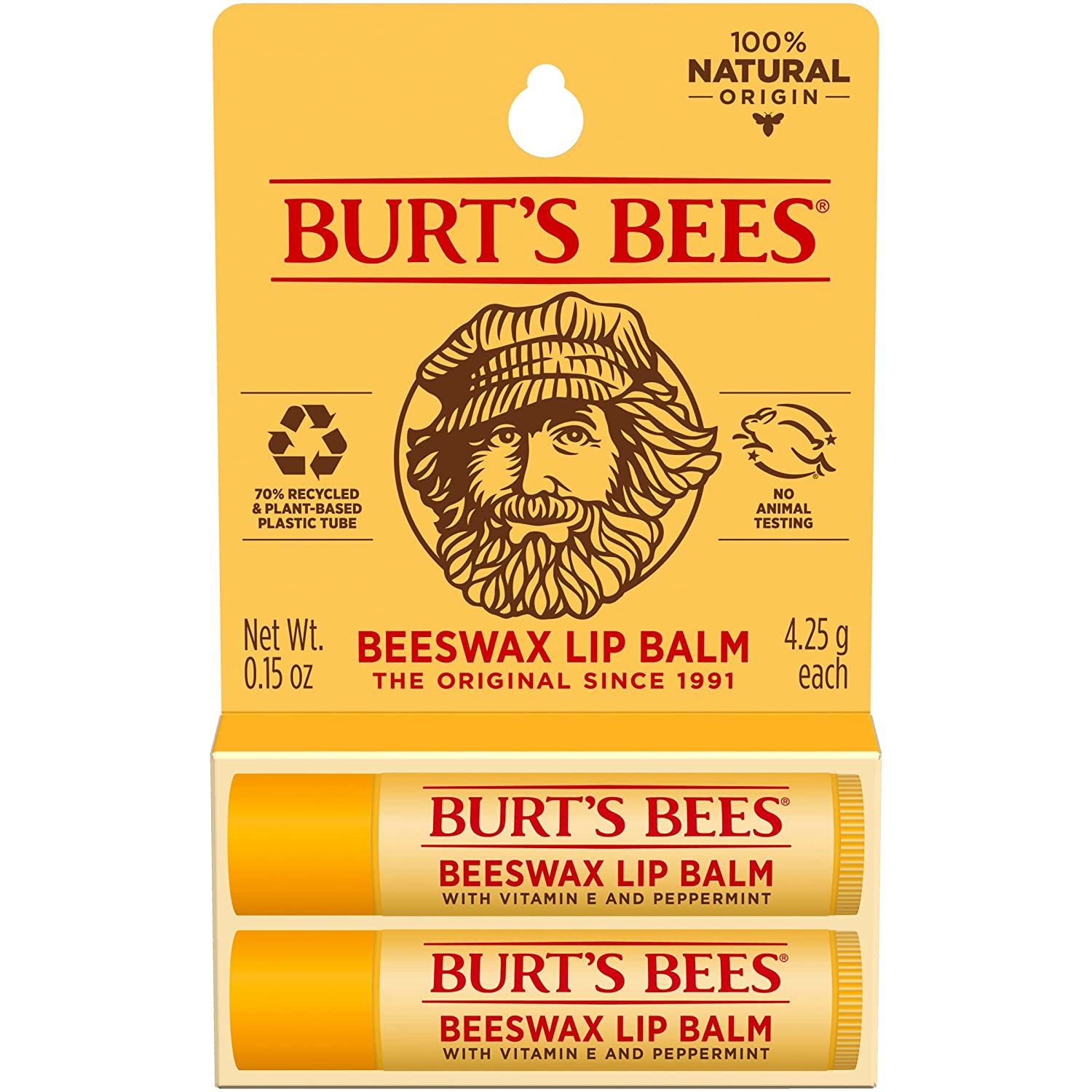 Burts Bees Beeswax Lip Balm