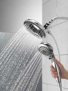 Best Shower Head Reviews - Delta Faucet 58045 Traditional In2ition Two-in-One Shower