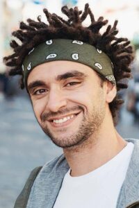 Dreadlock with bandana