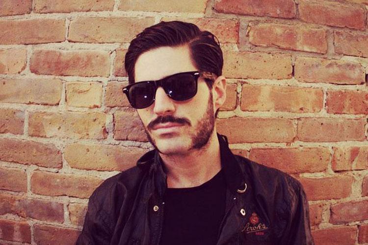 Which face type is suitable for a mutton chop beard?
