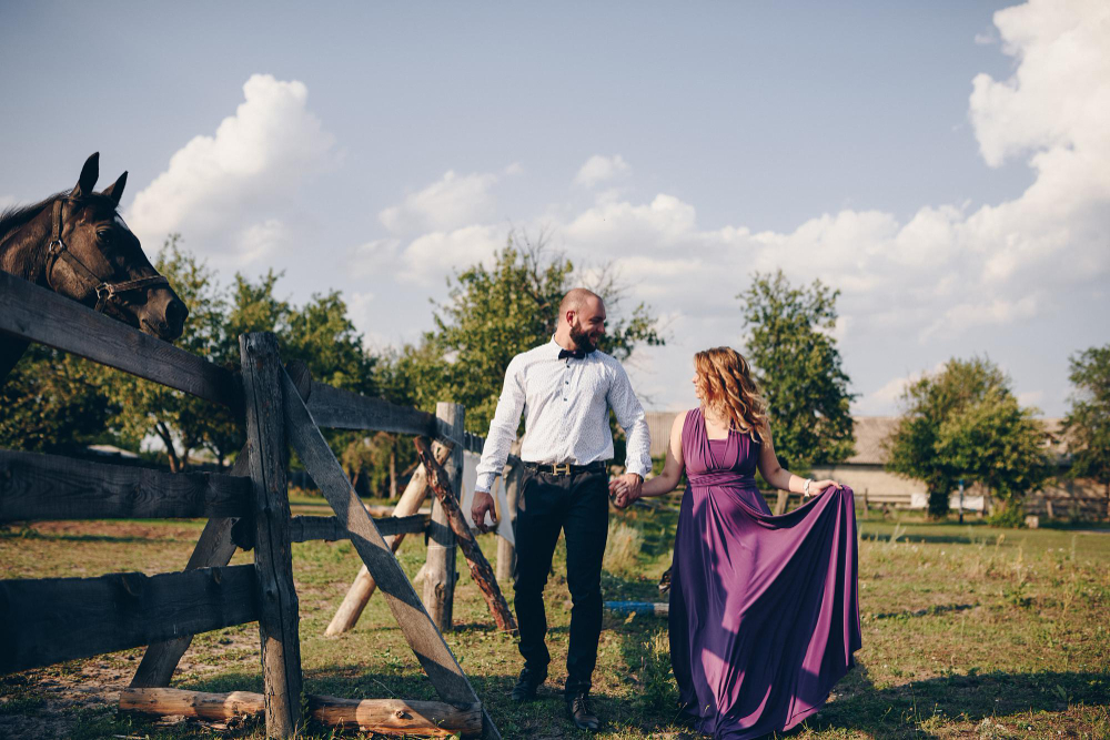 Wedding party attire