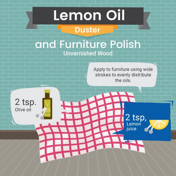 Natural UnVarnished Wood Furniture Polish Recipe - Green and Natural Cleaning