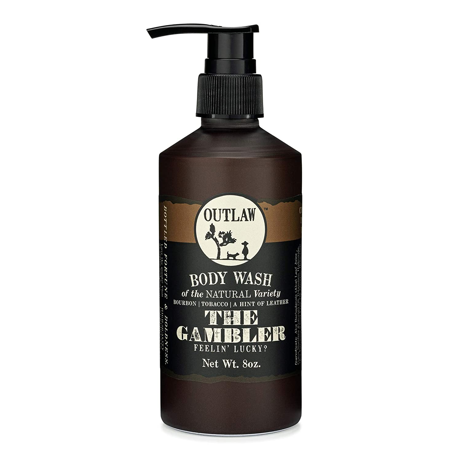 The Gambler Bourbon Inspired Natural Body Wash