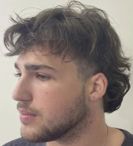 Feathered Front Mullet